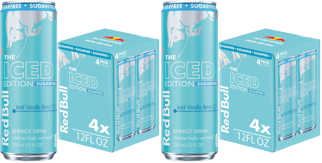 Red Bull Sugarfree Energy Drink, Iced Vanilla Berry, Iced Edition