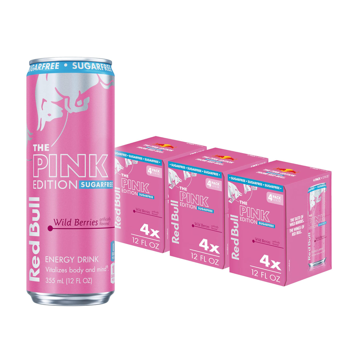 Red Bull Sugarfree Energy Drink, Iced Vanilla Berry, Iced Edition